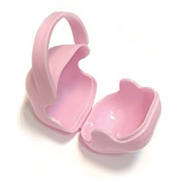 Контейнер Розовый для пустышки с ручкой - интернет-магазин Detkidetki.ru