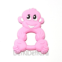 3D Обезьянка пинк