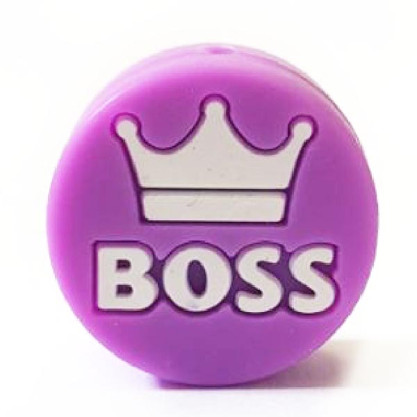 Бусина BOSS Фиолетовый