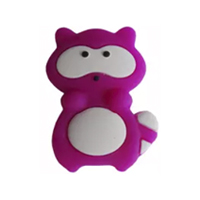 Енот мини темно розовый