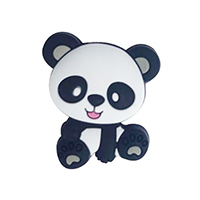 Панда мини светло серая