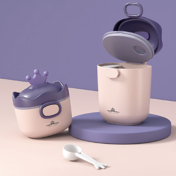 Контейнер для смеси фиолетовый большой