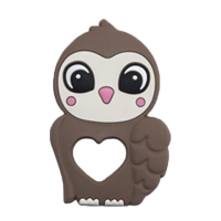 Сова с сердечком шоколад