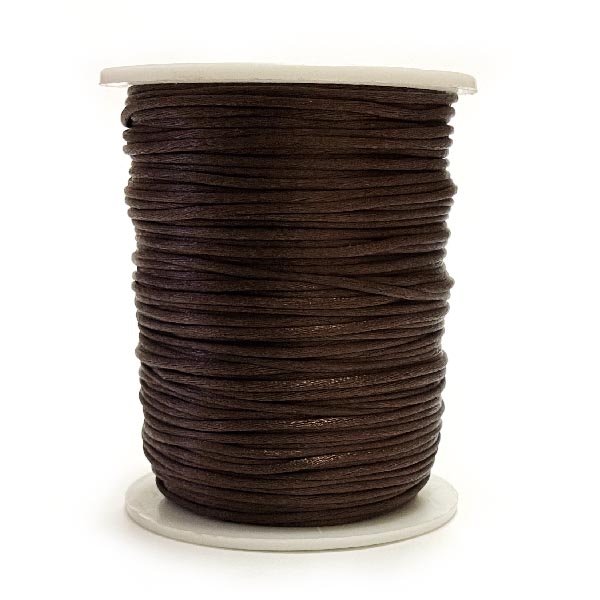 Катушка шоколадный шнур (1 мм. 80 м)