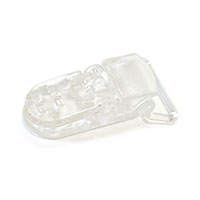 Клипса пластиковая 1 Прозрачная