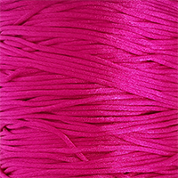 Шнур атласный темно розовый 1 метр