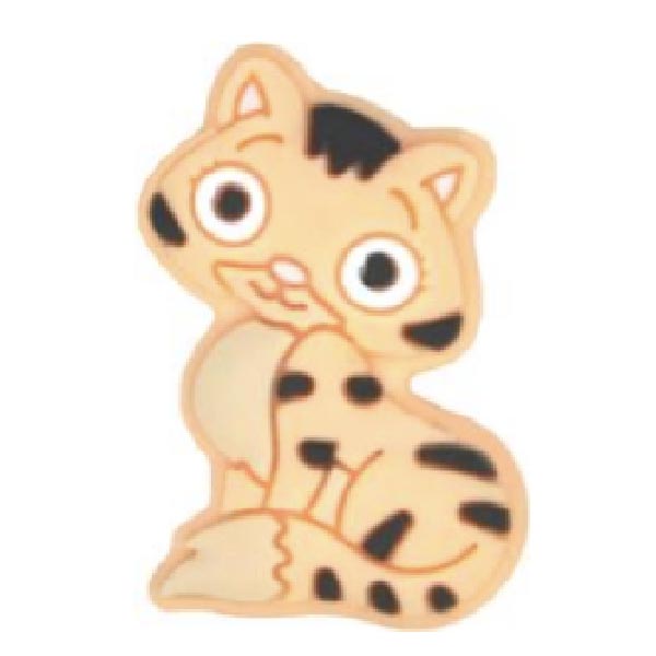 Киска мини с сердечком Peach quartz