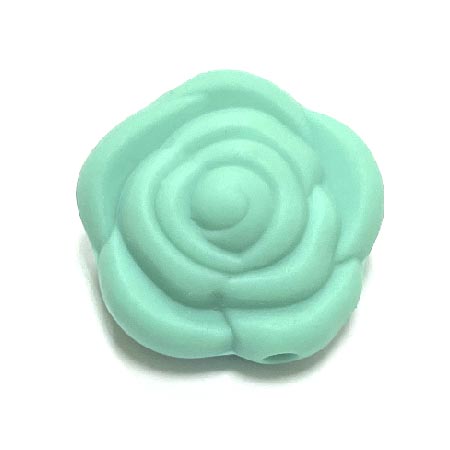 Роза мини светлая бирюза