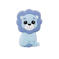 Львенок мини нежно голубой