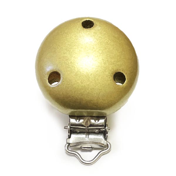 Клипса Золото (деревянная, германия)