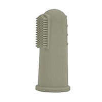 Щёточка прорезыватель на пальчик Оливковый 17-0510(в футляре)