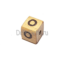 буква О (бук, тиснение)