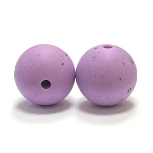 бусина 15 мм гранит-фиолетовый