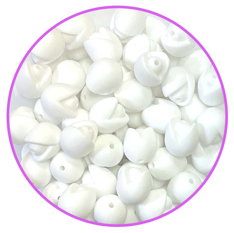 Тюльпан Белый силиконовый