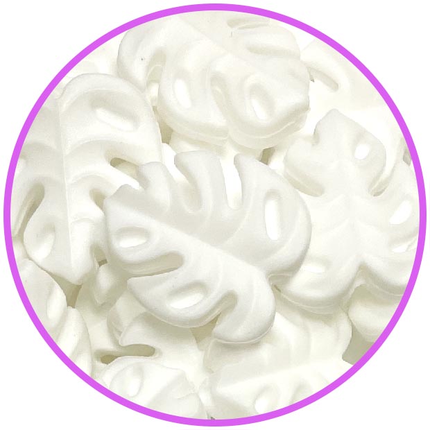 Монстера мини 2 Белая