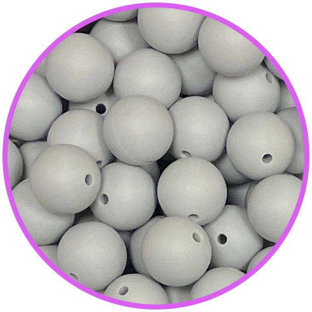 бусина Light Grey 12 мм (Завод 1)