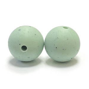 бусина 12 мм гранит-мята