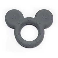Микки на кольце серый
