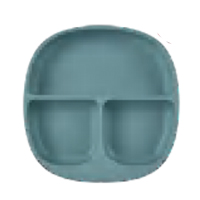 Тарелка 3 секции Smoke Blue