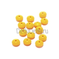 Линза 12 мм Оранжевая силиконовая