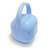 Контейнер Голубой для пустышки с ручкой