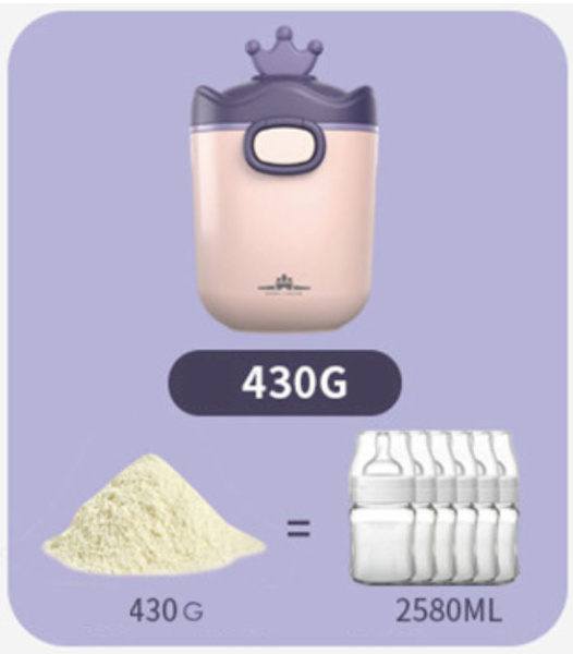 Контейнер для смеси фиолетовый большой