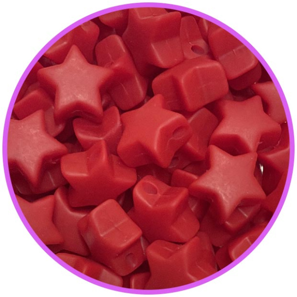 звезда мини красный