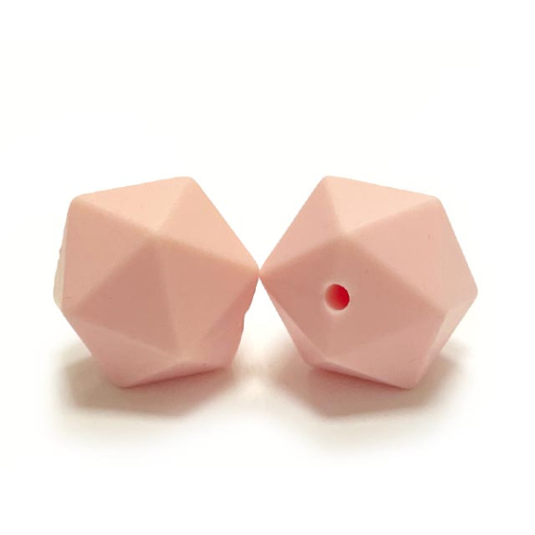 Иэкосаэдр Rose Quartz 16 мм. (завод 1)