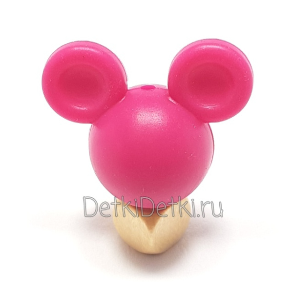 Микки маус Темно Розовый