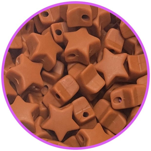 звезда мини Темно Оранжевый