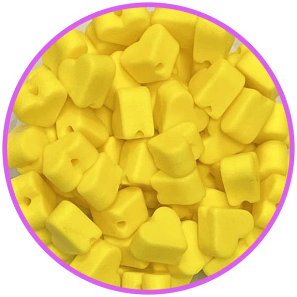 Сердечко мини Желтое