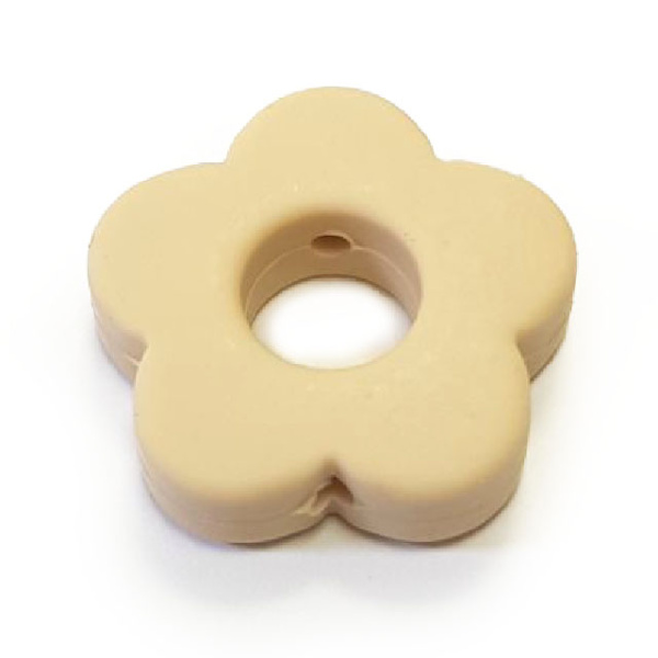 Цветок с отверстием Телесный