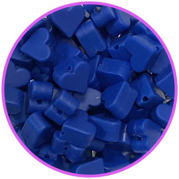 Сердечко мини Темно Синее