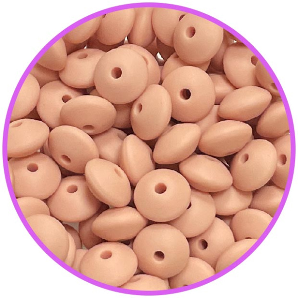 Линза 12 мм Dusty Pink