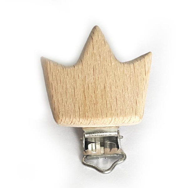 Корона клипса деревянная (без покрытия)