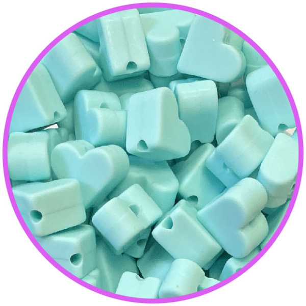 Сердечко мини Лазурное