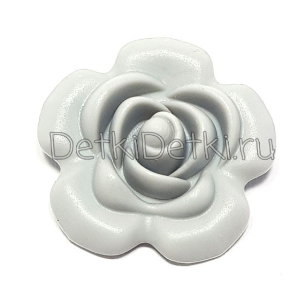 Роза светло серая