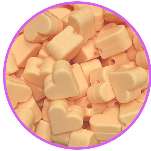 Сердечко мини Peach Quartz