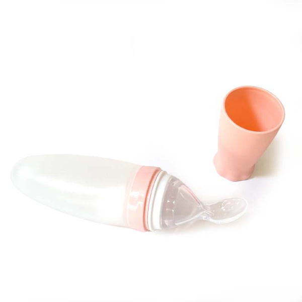 Бутылочка для кормления Розовая
