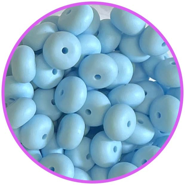 Силиконовый Abacus 14*8 мм Baby Blue