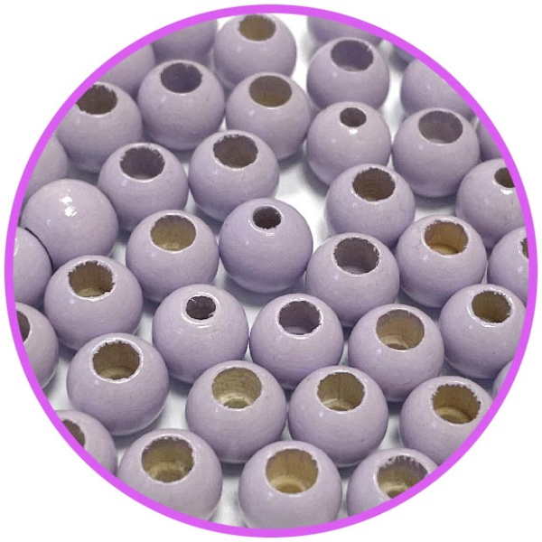 Бусина безопасности сирень 10 мм (германия, дерево)