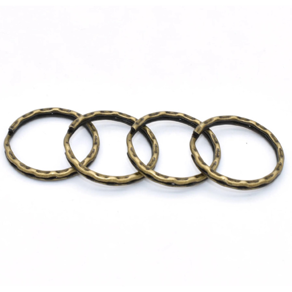 Кольцо античноая бронза (металлическое кольцо для брелков)