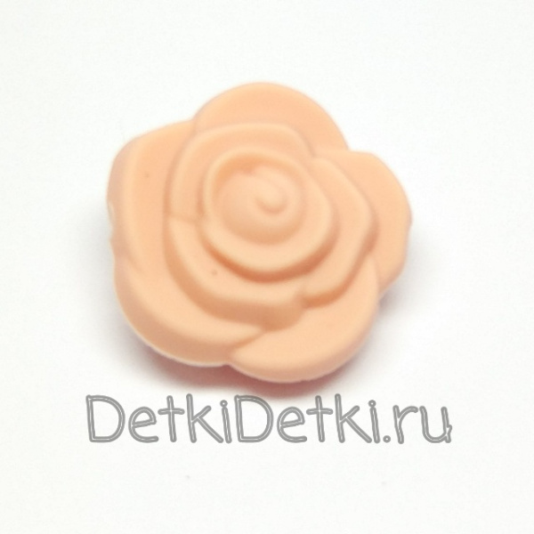 Роза мини персик