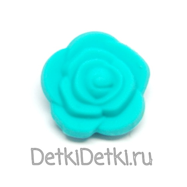 Роза мини бирюза