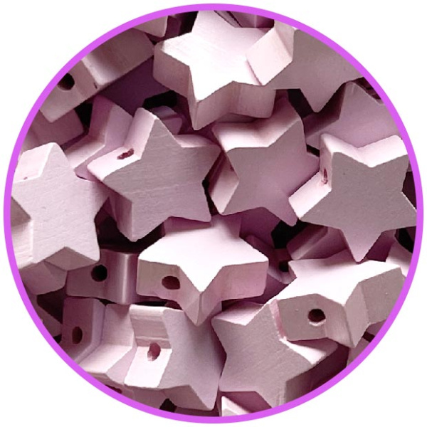 Звезда нежно розовая (дерево германия)