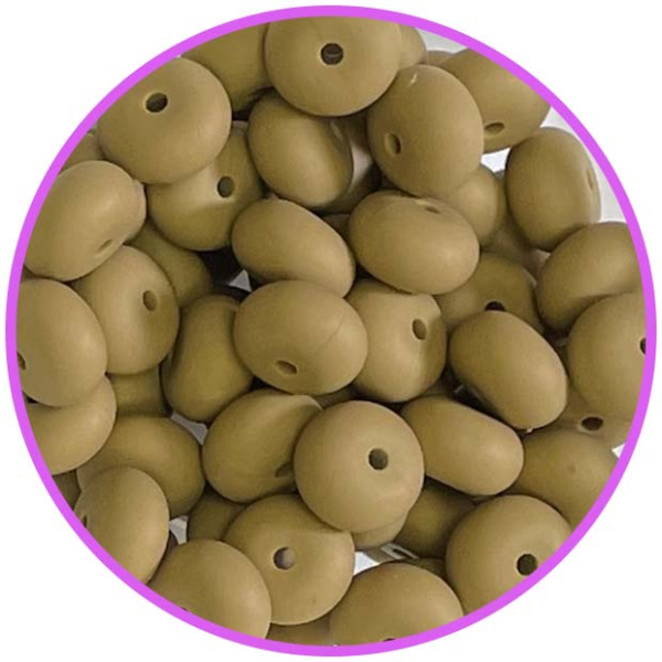 Силиконовый Abacus 14*8 мм Dim oatmeal