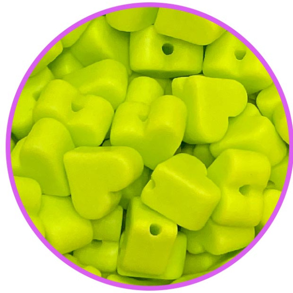 Сердечко мини Светло Салатовый