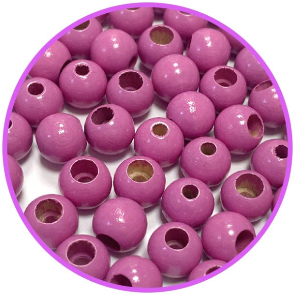 Бусина безопасности пинк 10 мм (германия, дерево)