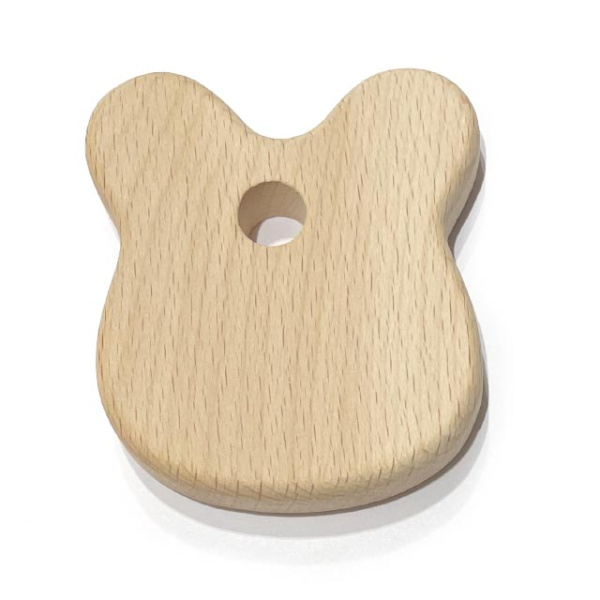 Голова собачки из бука