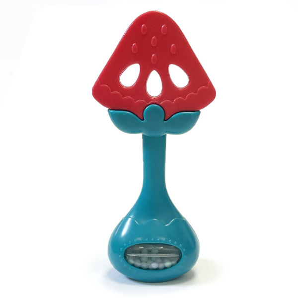 Погремушка прорезыватель Арбуз в блистерной упаковке - купить в интернет-магазине Detkidetki.ru